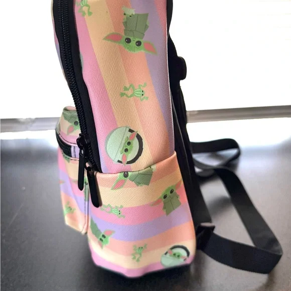 Star Wars mini Backpack with baby yoda - Picture 4 of 9